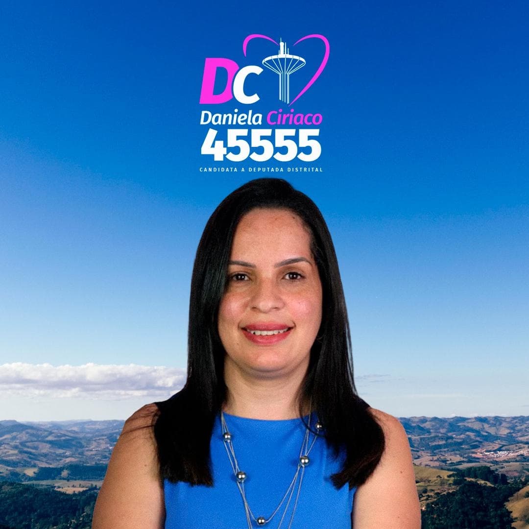 Daniela Ciriaco, candidata a Deputada Distrital